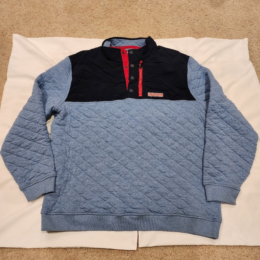 Vineyard Vines - Custom Quilted Snap Placket Shep Shirt